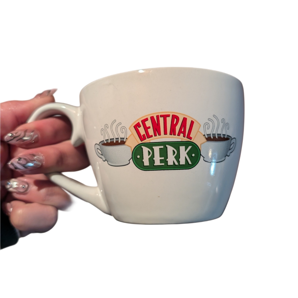 Central Perk Logo White Ceramic Coffee Mug